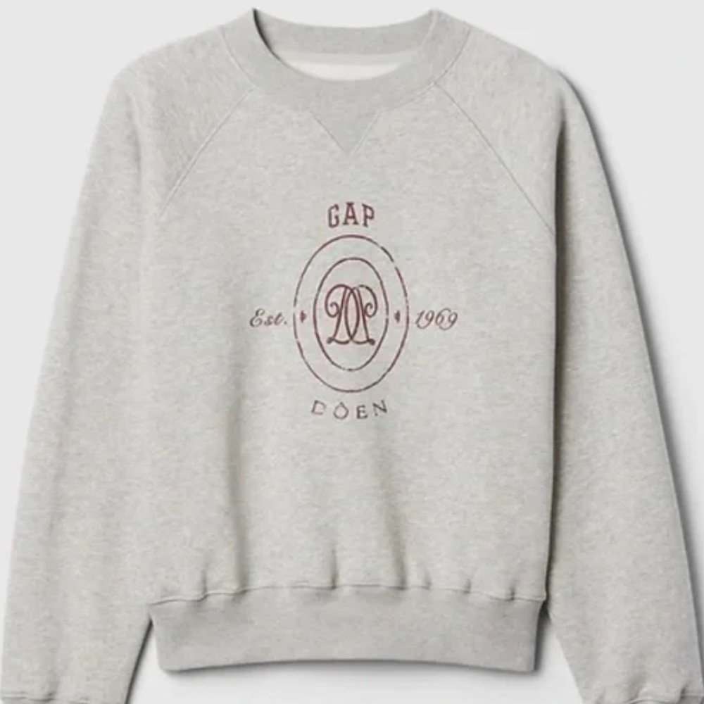 Doen Gap collab logo sweatshirt